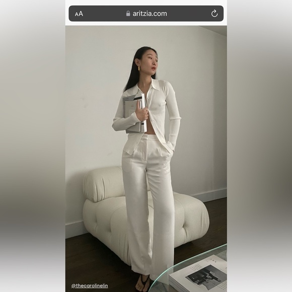 Aritzia Wilfred Effortless Pants - Picture 1 of 9